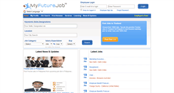 Desktop Screenshot of myfuturejobs.com